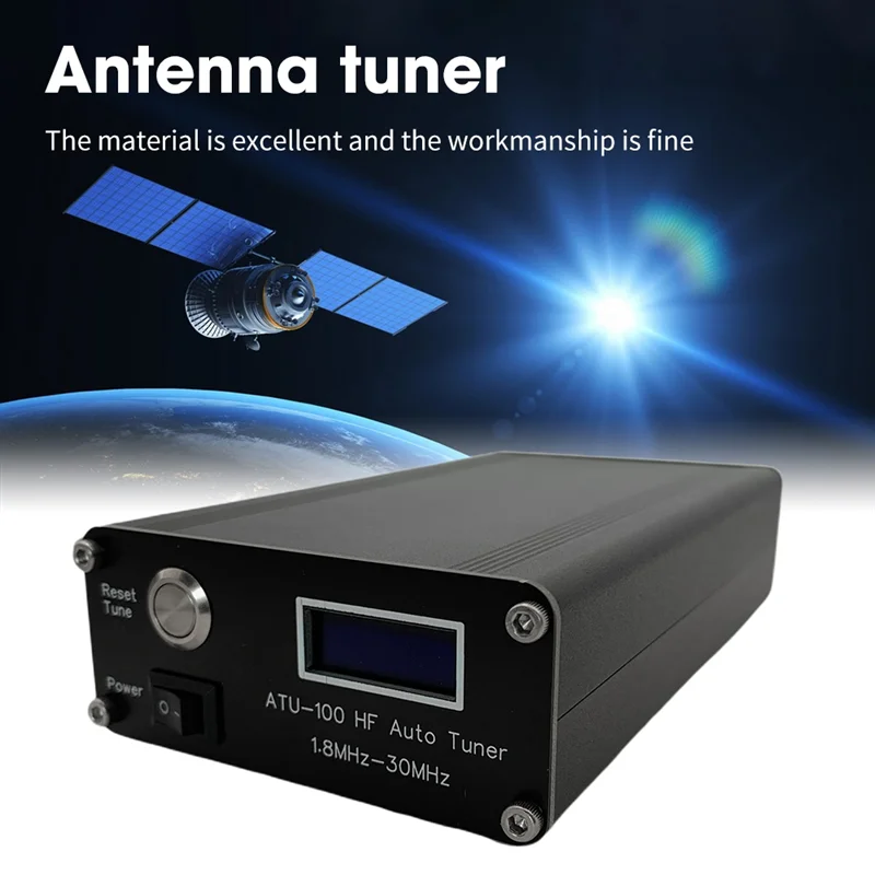 ATU-100 HF Auto Tuner by N7DDC+0.91 OLED V3.1 DIY Automatic Radio Antenna Tuner