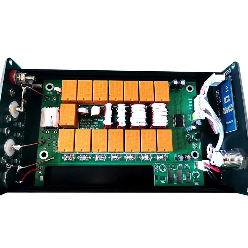 ATU-100 HF Auto Tuner by N7DDC+0.91 OLED V3.1 DIY Automatic Radio Antenna Tuner