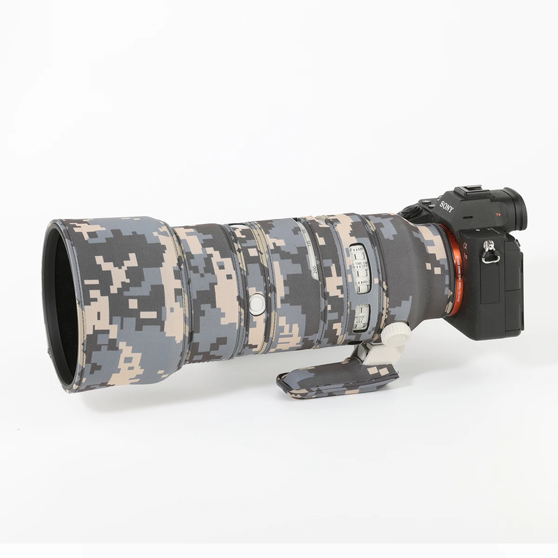 Camouflage Lens Coat for Sony 70-200 Mm F2.8 GM OSS II Waterproof and Rainproof