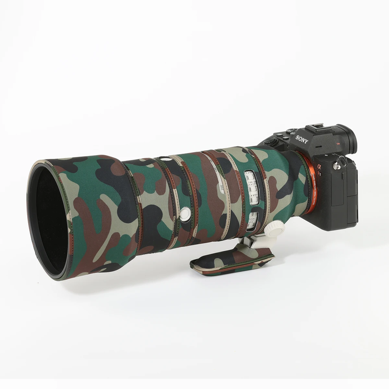 Camouflage Lens Coat for Sony 70-200 Mm F2.8 GM OSS II Waterproof and Rainproof