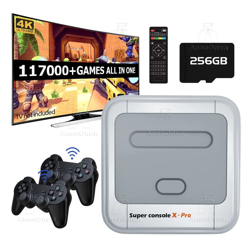 4K Gamebox Built-In 117000 Game 70 Emulator High Quality Video Game Console Andr
