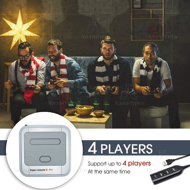 4K Gamebox Built-In 117000 Game 70 Emulator High Quality Video Game Console Andr
