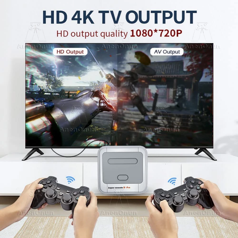 4K Gamebox Built-In 117000 Game 70 Emulator High Quality Video Game Console Andr
