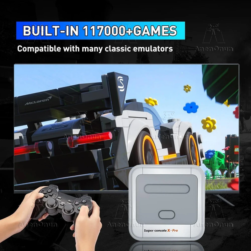 4K Gamebox Built-In 117000 Game 70 Emulator High Quality Video Game Console Andr
