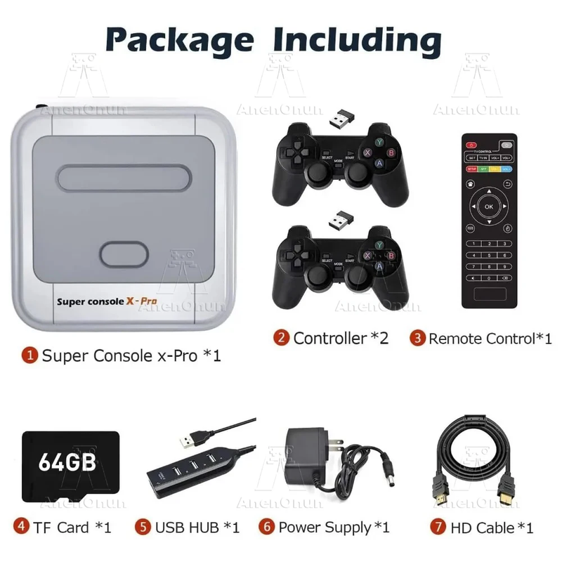 4K Gamebox Built-In 117000 Game 70 Emulator High Quality Video Game Console Andr