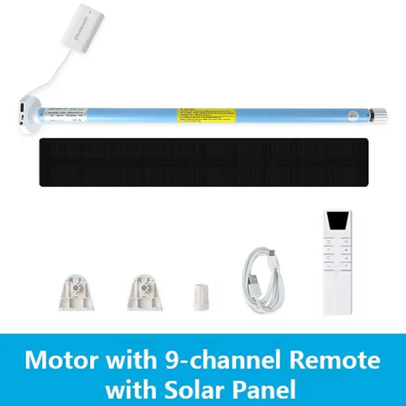 Zigbee Rechargeable Roller Blinds Motor Work with Tuya for 17Mm 25Mm 28Mm Tube A