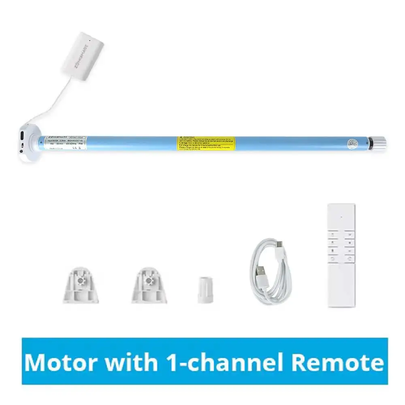 Zigbee Rechargeable Roller Blinds Motor Work with Tuya for 17Mm 25Mm 28Mm Tube A