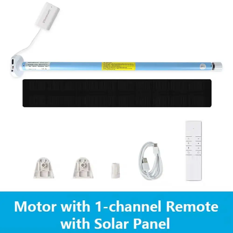 Zigbee Rechargeable Roller Blinds Motor Work with Tuya for 17Mm 25Mm 28Mm Tube A