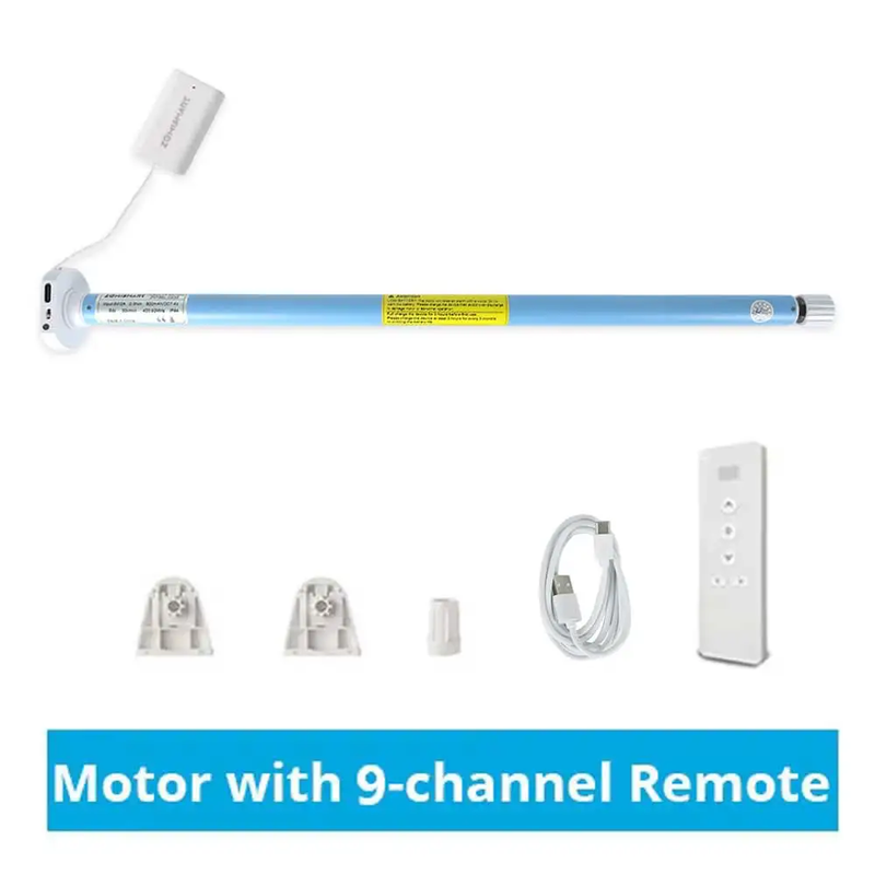 Zigbee Rechargeable Roller Blinds Motor Work with Tuya for 17Mm 25Mm 28Mm Tube A