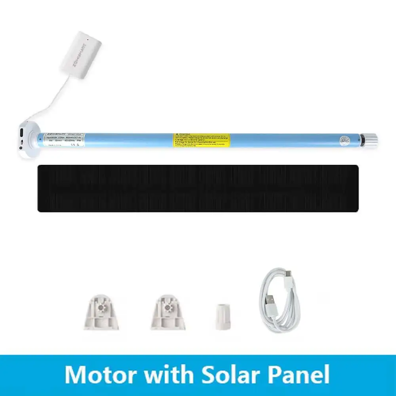 Zigbee Rechargeable Roller Blinds Motor Work with Tuya for 17Mm 25Mm 28Mm Tube A