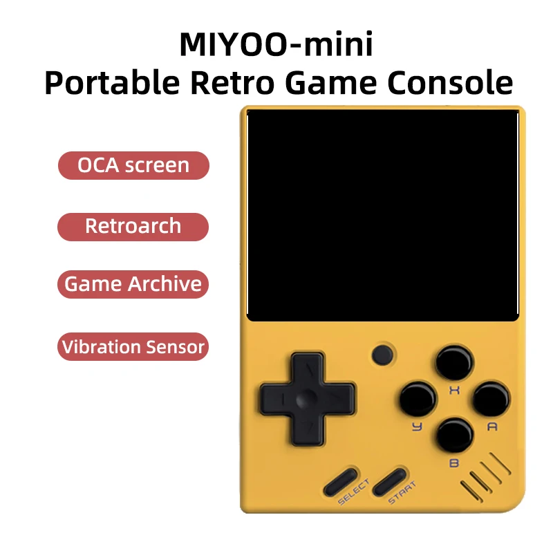 Mini V4 Portable Retro Handheld Game Console 2.8''Inch IPS Screen Small Video Gam