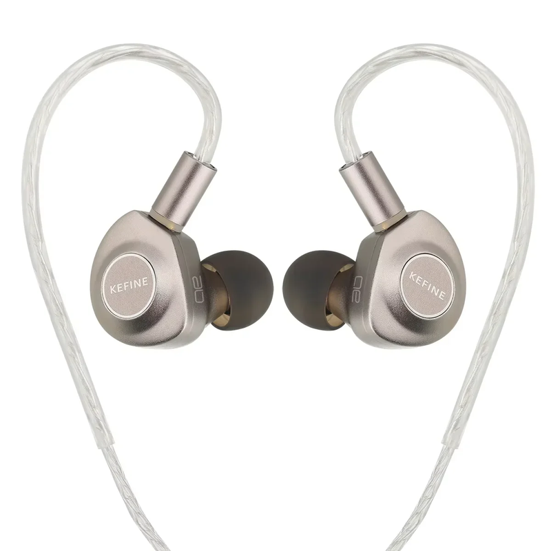 Delci AE Earphones 10Mm DLC+PU Diaphragm Dynamic Driver Iems Hi-Fi In-Ear Headph