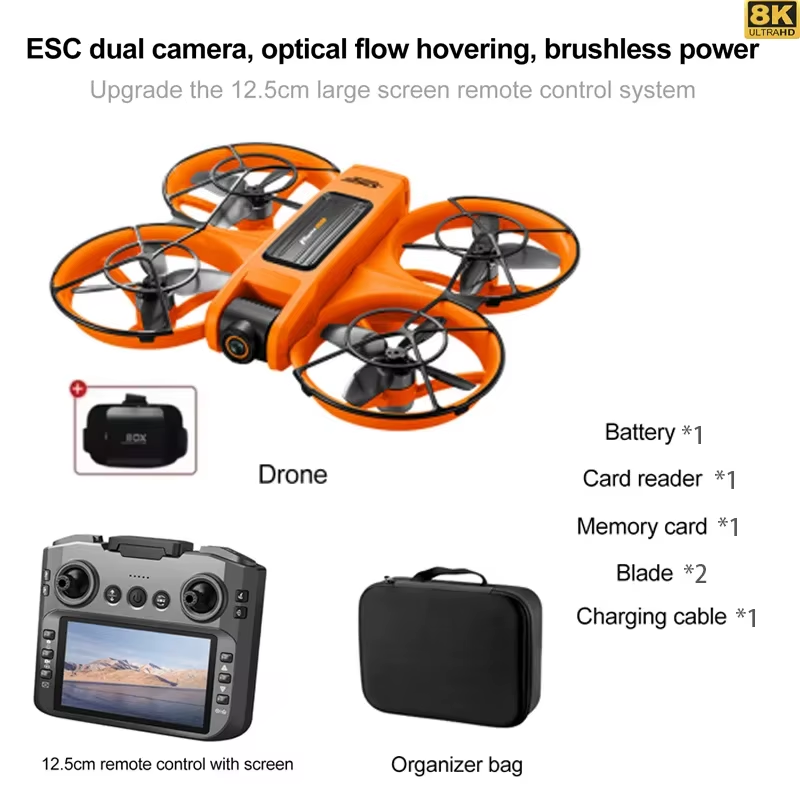 Xiaomi S156 Drone Professional 8K Camera with 5G Wifi FPV UAV Screen Remote Cont