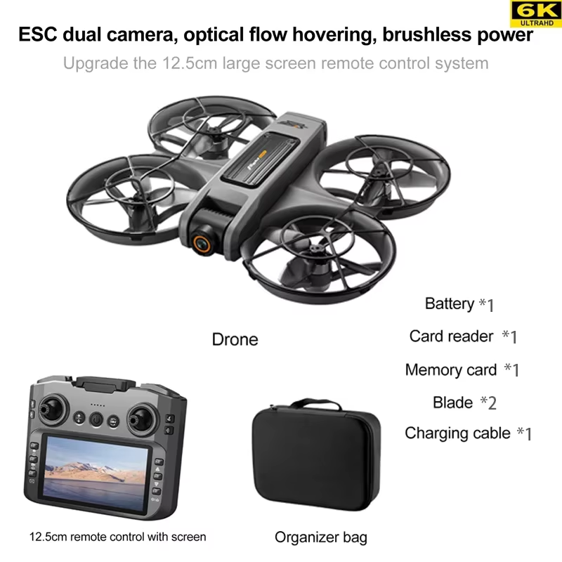 Xiaomi S156 Drone Professional 8K Camera with 5G Wifi FPV UAV Screen Remote Cont