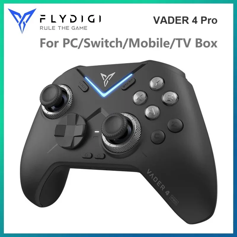 Flydigi Vader 4 Pro Gaming Controller, Force-Switchable Tirgger Support, for Pc/