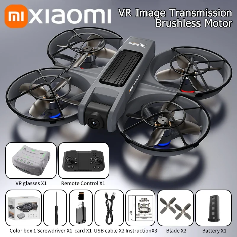 Xiaomi X226 VR Mini Drone 8K Aerial HD Dual Camera Intelligent Obastacle Avoidan