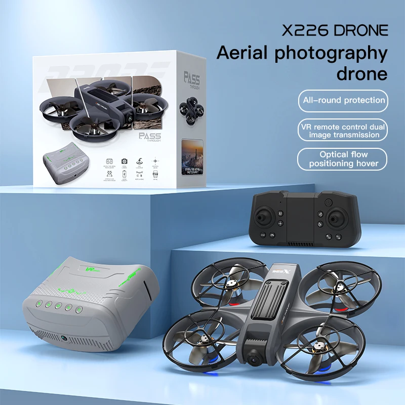 Xiaomi X226 VR Mini Drone 8K Aerial HD Dual Camera Intelligent Obastacle Avoidan