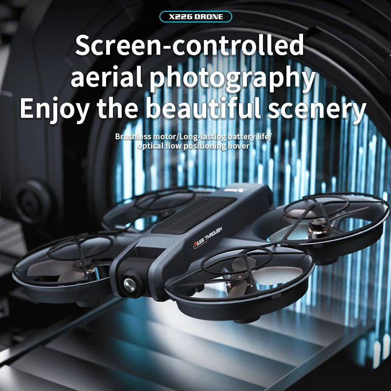 Xiaomi X226 VR Mini Drone 8K Aerial HD Dual Camera Intelligent Obastacle Avoidan