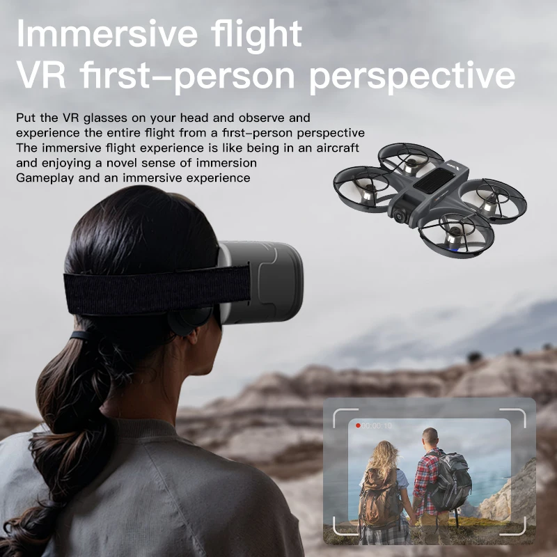 Xiaomi X226 VR Mini Drone 8K Aerial HD Dual Camera Intelligent Obastacle Avoidan