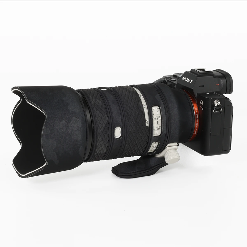 Camouflage Lens Coat for Sony FE 70-200Mm F4 Macro G OSS II Waterproof and Rainp