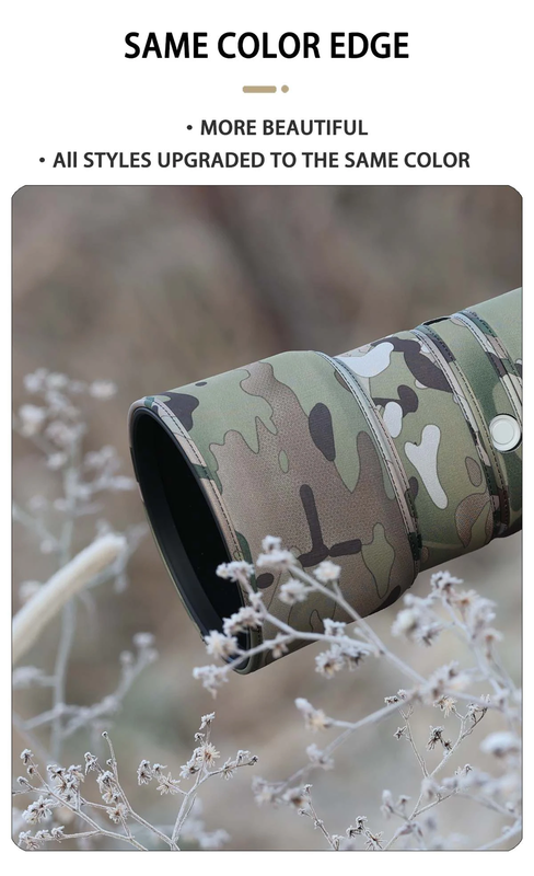 Camouflage Lens Coat for Sony FE 70-200Mm F4 Macro G OSS II Waterproof and Rainp