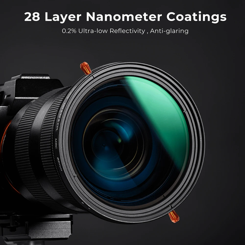 49Mm-82Mm ND2-ND32 ND CPL Filter Lens Adjustable Circular Polarizing Filter 2 in