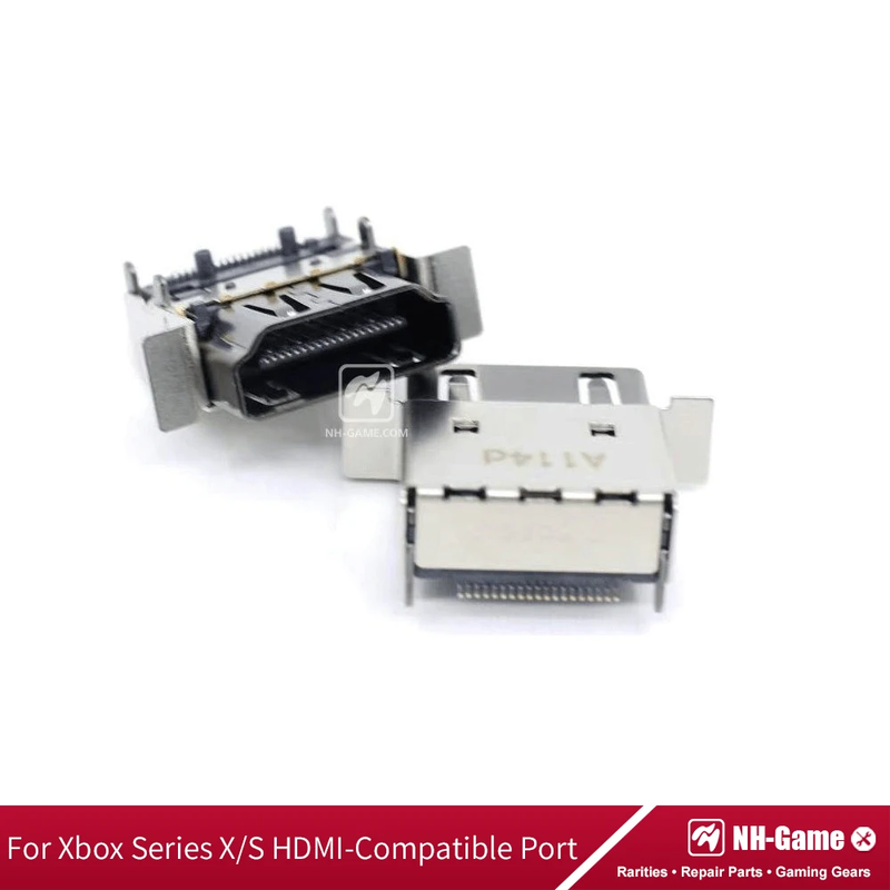 30/50Pcs Hdmi-Compatible Port for Xbox Series X/S Console HD Interface Jack Orig