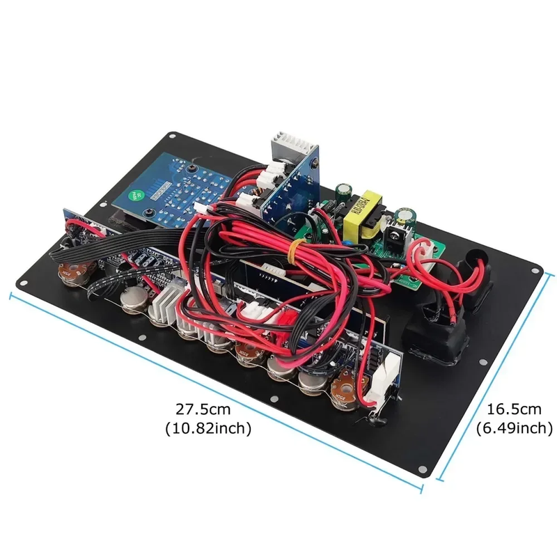 12V/220V Digital Bluetooth 200W Amplifier Board for 8-18 Inch Speaker with Micro