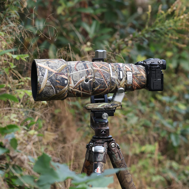 Camouflage Lens Coat for Fujifilm XF 500Mm F5.6 R LM OIS WR Elastic Waterproof a