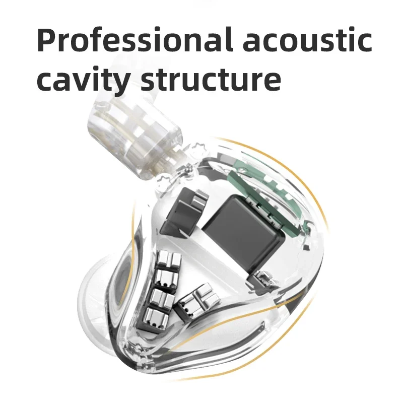 ASX 10BA In-Ear Earphone 20 Balanced Armature Unit Headset HIFI Metal Monitor Ea
