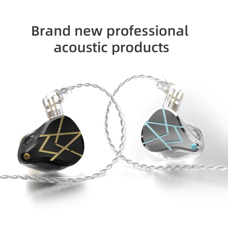ASX 10BA In-Ear Earphone 20 Balanced Armature Unit Headset HIFI Metal Monitor Ea