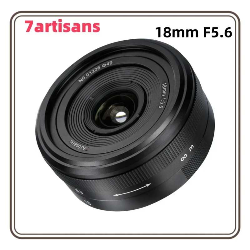 7Artisans 18Mm F5.6 Full-Frame Ultra-Wide Angle Lens Pancake Lens for Nikon Z So