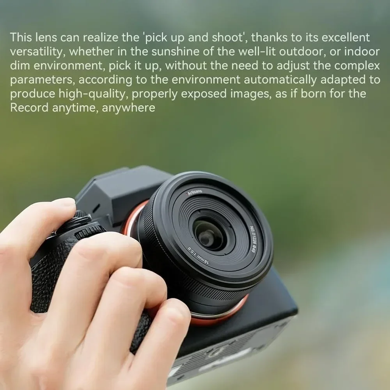 7Artisans 18Mm F5.6 Full-Frame Ultra-Wide Angle Lens Pancake Lens for Nikon Z So