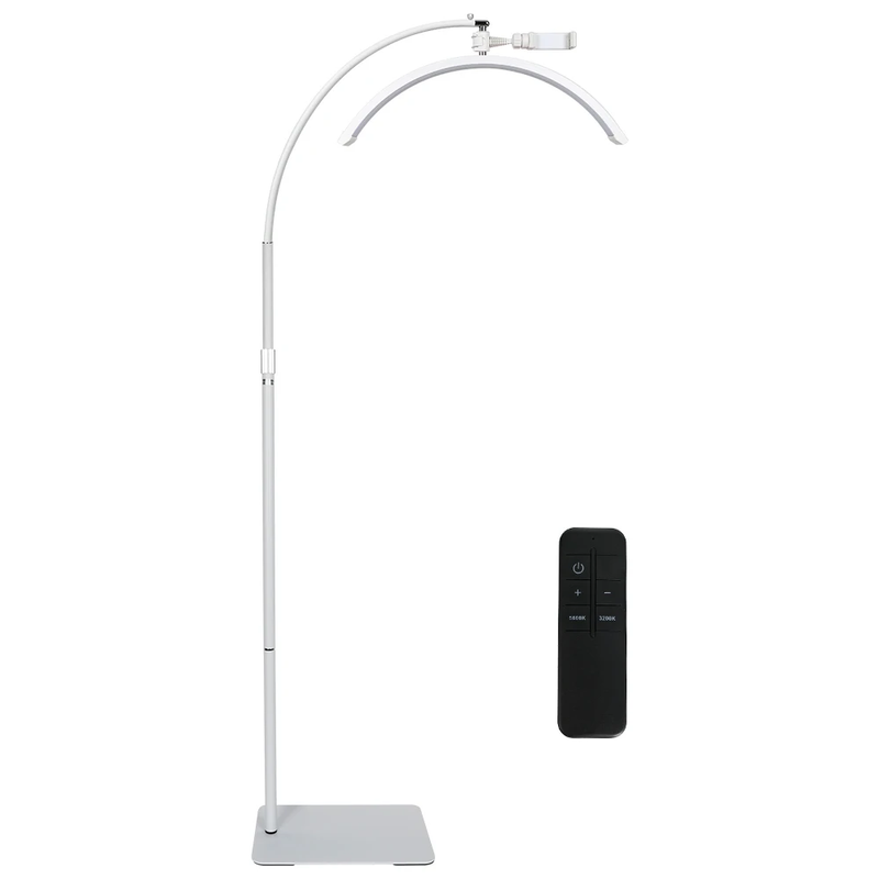 23'' 36W Dimmable Lash Lamp Rotating Half Moon Light Lash Tech Adjustable LED Eye