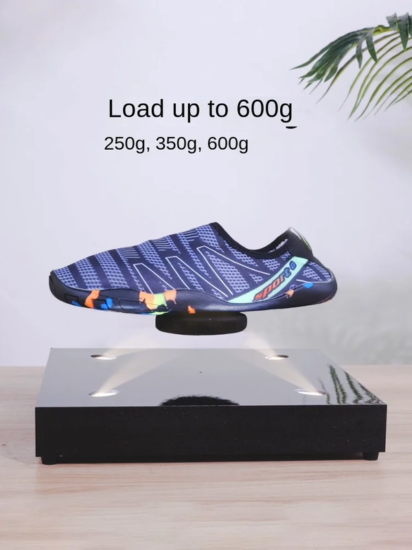 Clock Pendulum Magnetic Levitation Rotating Display Platform Shoe Rack AJ Shoe L
