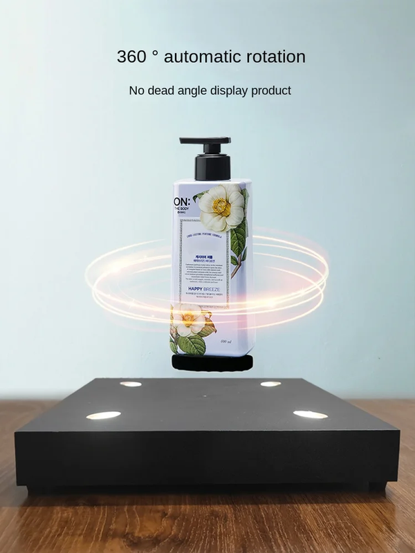 Clock Pendulum Magnetic Levitation Rotating Display Platform Shoe Rack AJ Shoe L