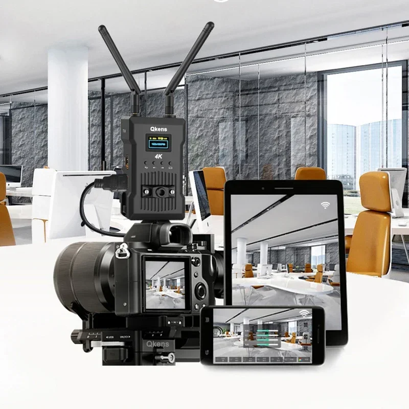 5G 4K Wireless Transmission Video Transmitter Receiver Dual Display HDMI Extende