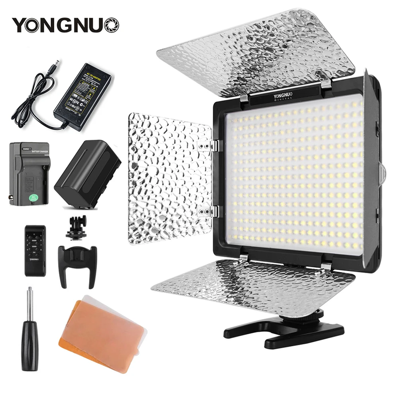 YN300 III YN300III 3200K-5500K CRI95 Camera Photo LED Video Light Optional with
