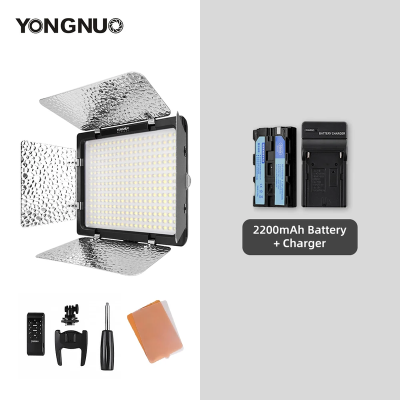 YN300 III YN300III 3200K-5500K CRI95 Camera Photo LED Video Light Optional with