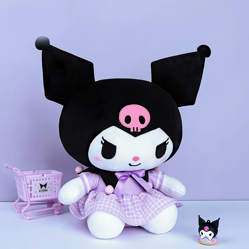 Sanrio Hello Kitty Kuromi Melody Cinnamoroll Stuffed Toys Plushier Soft Throw Pi