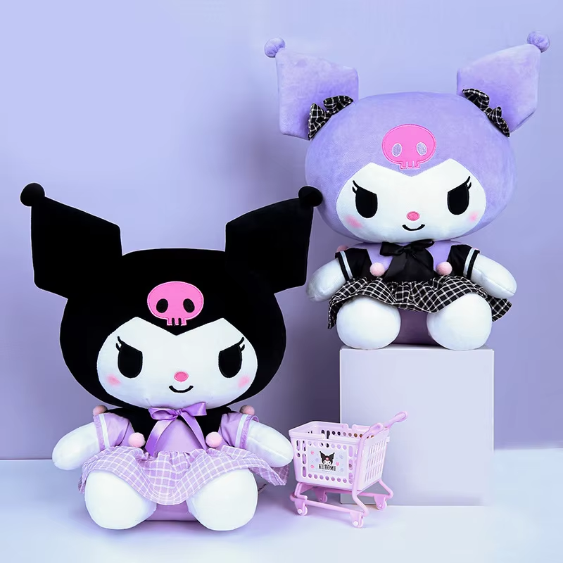 Sanrio Hello Kitty Kuromi Melody Cinnamoroll Stuffed Toys Plushier Soft Throw Pi