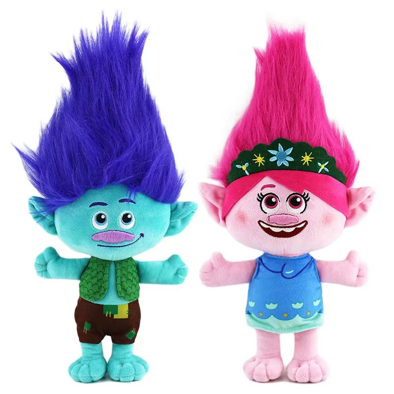 4Style TROLLS BAND TOGETHER Plush Toy Cute Soft Stuffed Cartoon Anime Home Decor