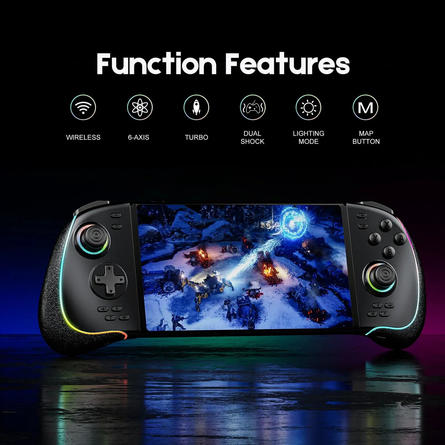 DOYOKY new Epoch Wireless Bluetooth Game Controller for Nintendo Switch/OLED