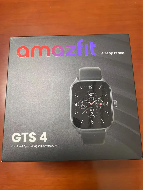 Brand New GTS 4 Smartwatch Zepp OS GPS Alexa 24H Heart Rate 150 Sports Modes Sm