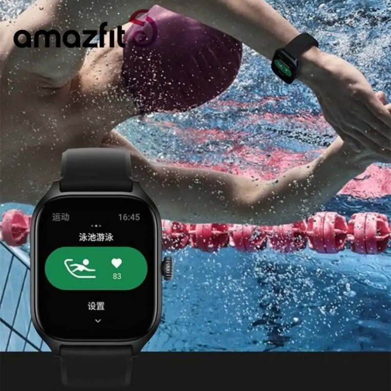 Brand New GTS 4 Smartwatch Zepp OS GPS Alexa 24H Heart Rate 150 Sports Modes Sm