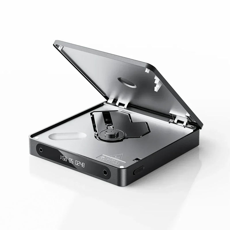 DM13 Multifunctional Portable Stereo CD Player with Long-Lasting Battery Support