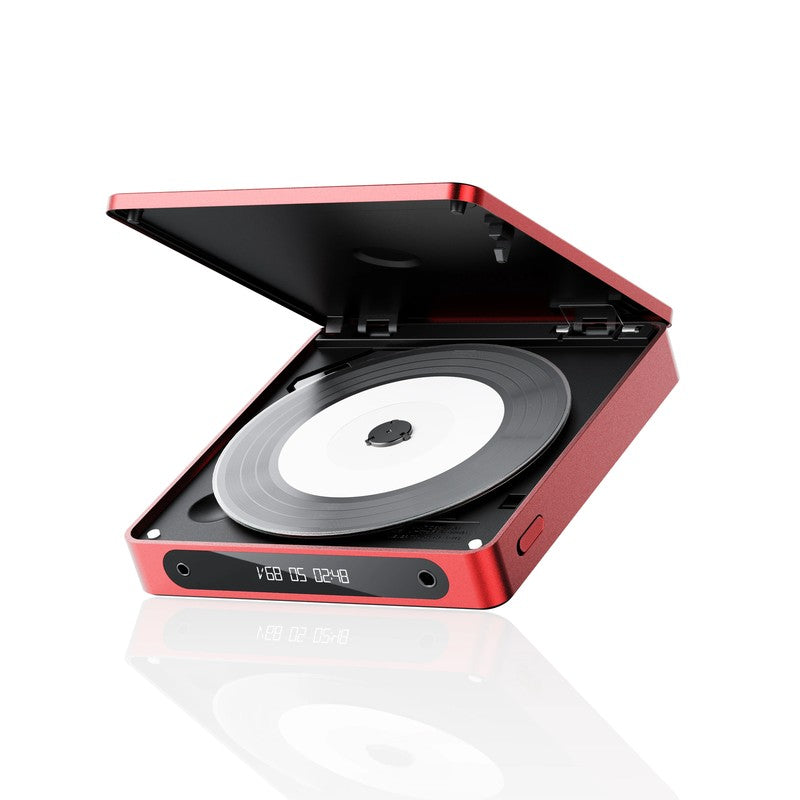 DM13 Multifunctional Portable Stereo CD Player with Long-Lasting Battery Support