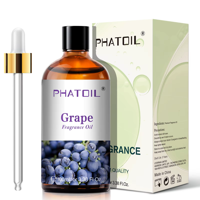 100ML Coconut Peach Blueberry Mango Fragrance Oil Apple Banana Grape Lemon Aroma