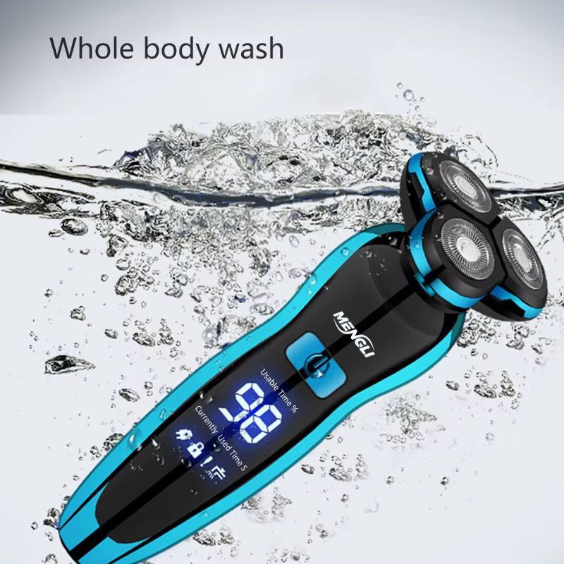 ZOZEN Men Electric Shaver Rechargeable Electric Razor Hair Cutting Shaving Mahin