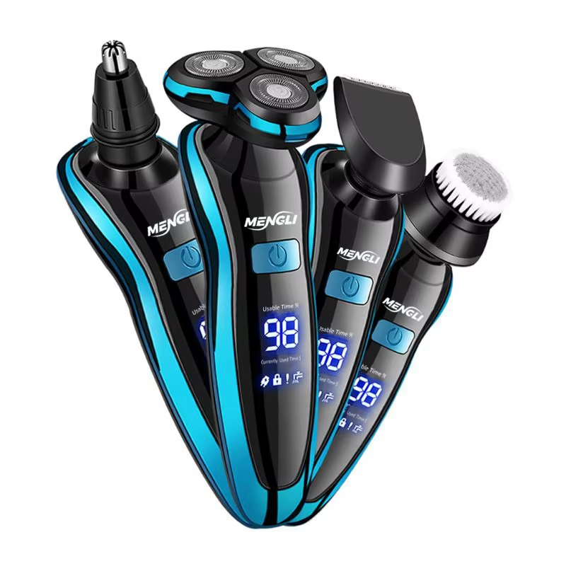 ZOZEN Men Electric Shaver Rechargeable Electric Razor Hair Cutting Shaving Mahin